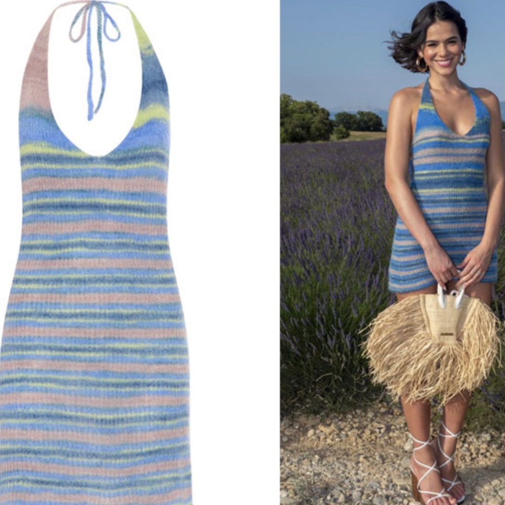 JACQUEMUS haltered dress